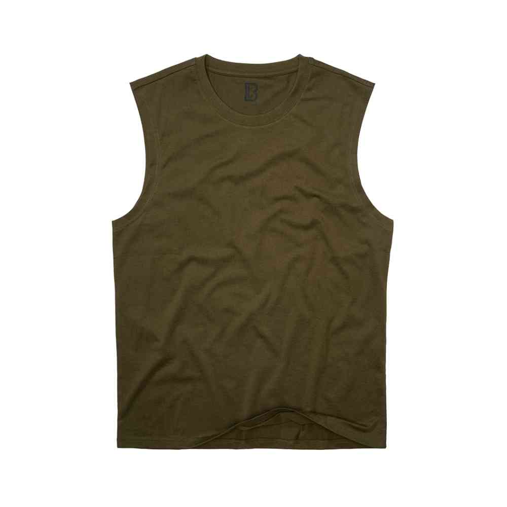 Brandit - T-Shirt Ärmelloses Top - Olivgrün